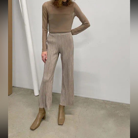 OAK + FORT Pants - Oak+Fort pleated pants